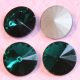 Távolkeleti kristály rivoli 8mm-es - smaragdzöld (Emerald)