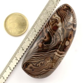 Achát marokkő 68x24x27mm