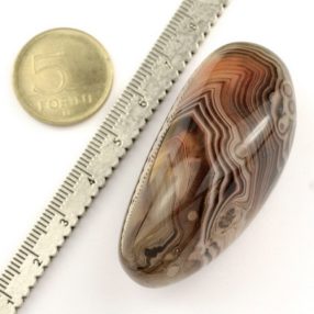 Achát marokkő 55x28x23mm