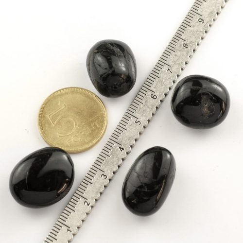 Fekete turmalin marokkő 1,5-2cm /db