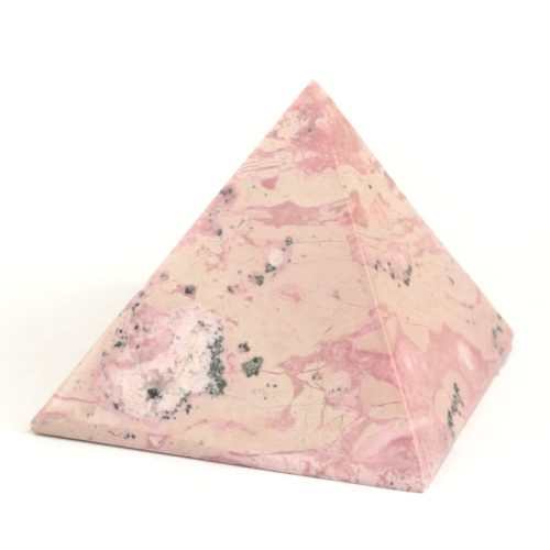 Rodokrozit ásvány piramis 6cm-es