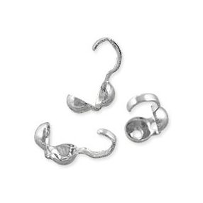 Fém csomófogó - ródium színű