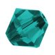 Swarovski bicone (5328 Xilion) 6mm-es Blue Zircon
