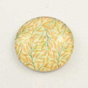   Mintás üveglencse / kaboson (3700) - indás - választható méretben