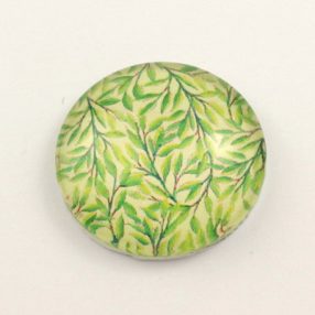   Mintás üveglencse / kaboson (3703) - indás - választható méretben