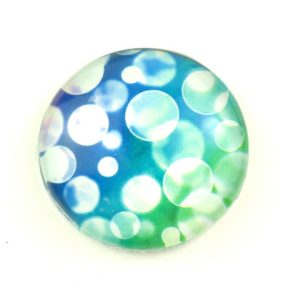   Mintás üveglencse / kaboson (5502) - buborékos - választható méretben