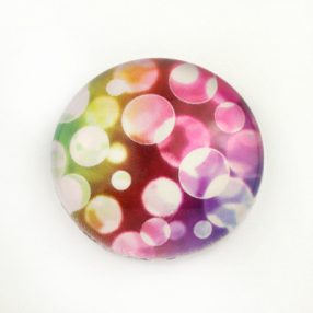   Mintás üveglencse / kaboson (5504) - buborékos - választható méretben