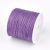 Nylon shamballa zsinór 0,8mm vastagságú - m03 (lila) - kb. 45m