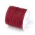 Nylon shamballa zsinór 0,8mm vastagságú - m25 (bordó) - kb. 45m