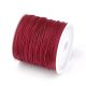 Nylon shamballa zsinór 0,8mm vastagságú - m25 (bordó) - kb. 45m