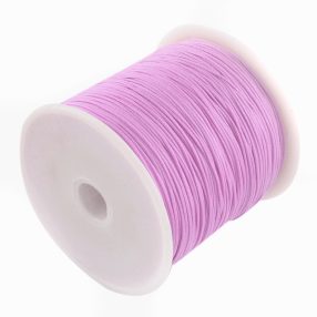   Nylon shamballa zsinór 0,8mm vastagságú - m05 (viola) - /m